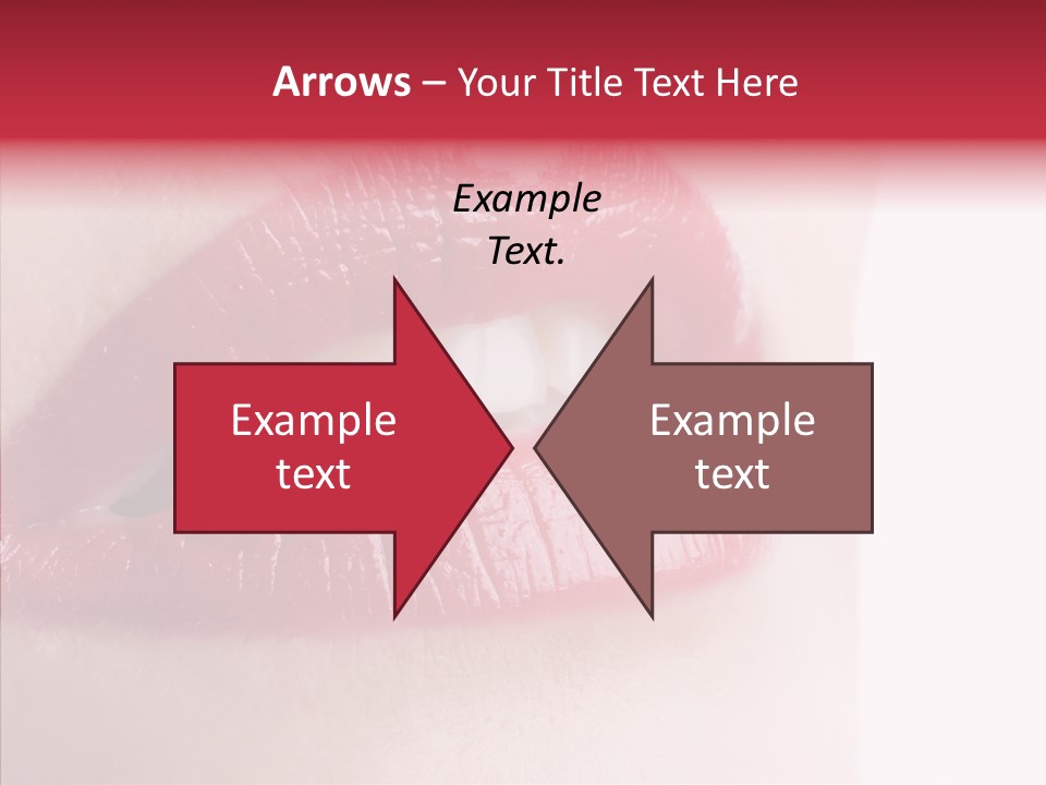 Teeth Caucasian Cheerful PowerPoint Template