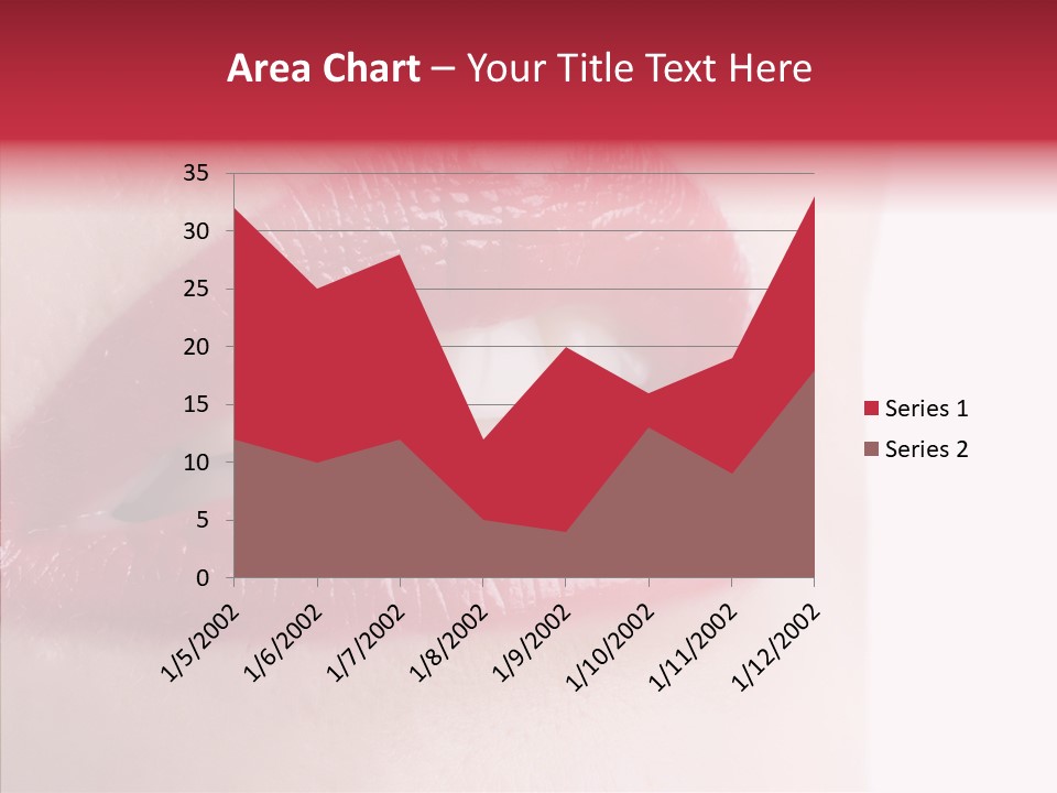 Teeth Caucasian Cheerful PowerPoint Template
