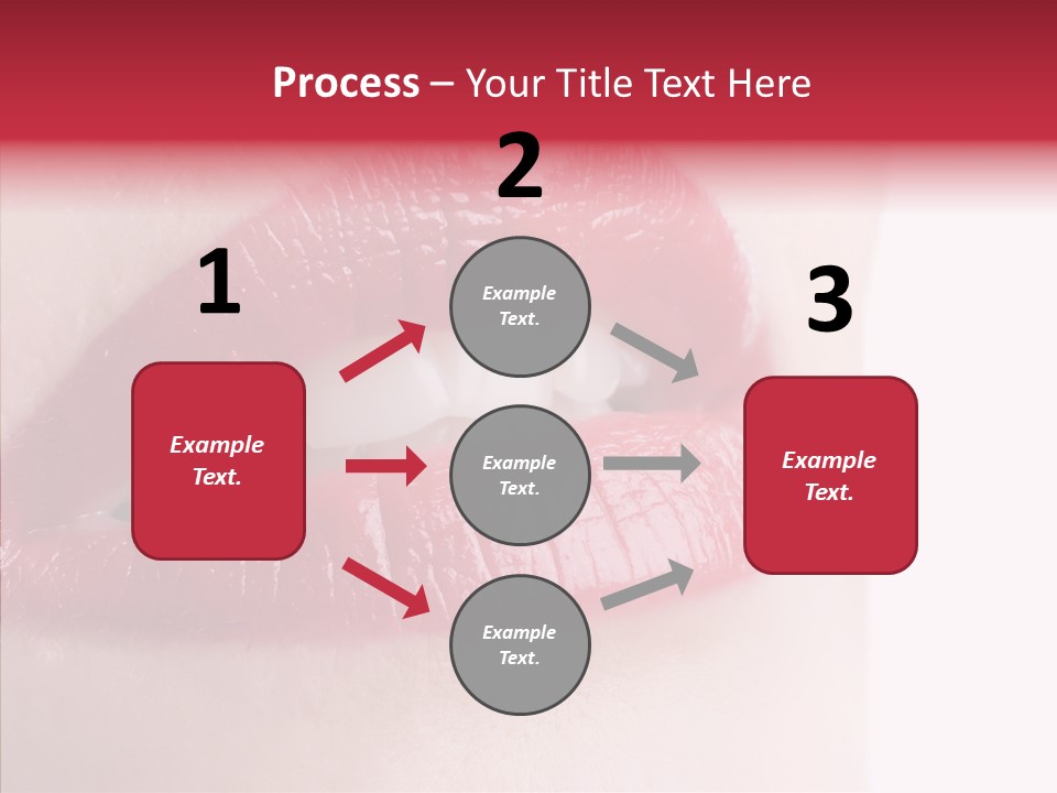 Teeth Caucasian Cheerful PowerPoint Template