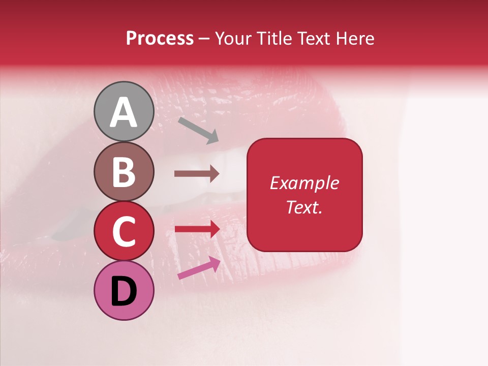 Teeth Caucasian Cheerful PowerPoint Template