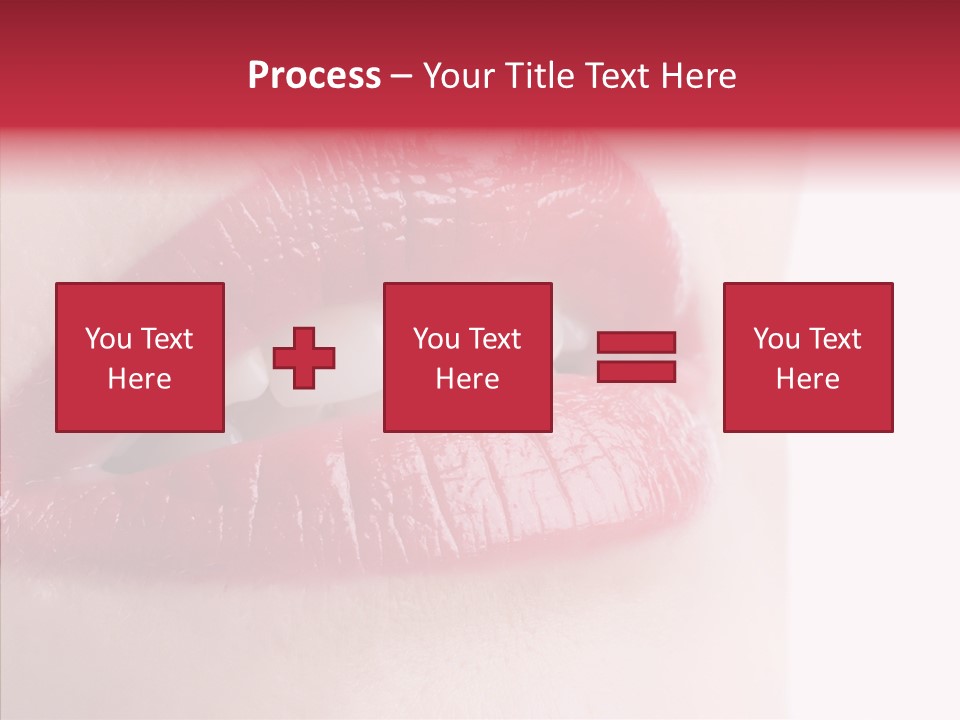 Teeth Caucasian Cheerful PowerPoint Template