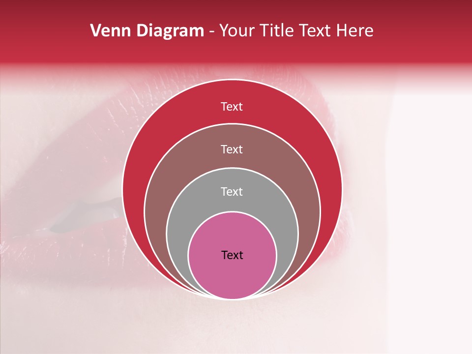 Teeth Caucasian Cheerful PowerPoint Template