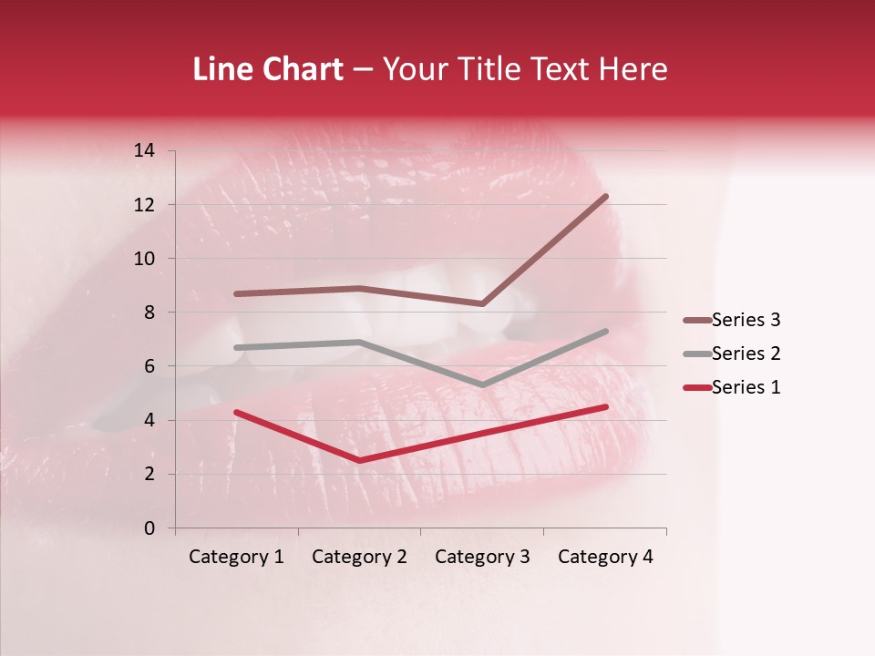 Teeth Caucasian Cheerful PowerPoint Template