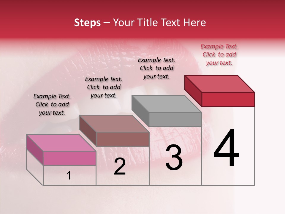 Teeth Caucasian Cheerful PowerPoint Template