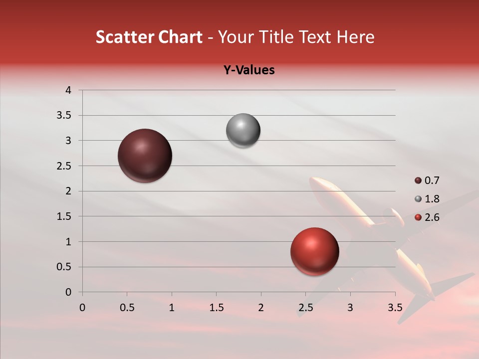 Silhouette Wings Land PowerPoint Template