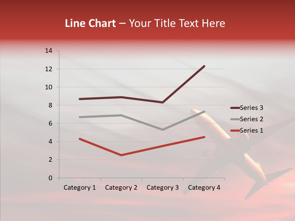 Silhouette Wings Land PowerPoint Template