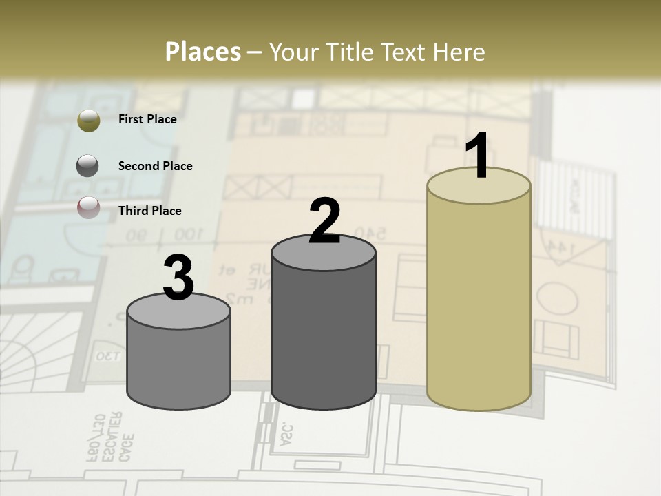 Real Engineering Blueprint PowerPoint Template