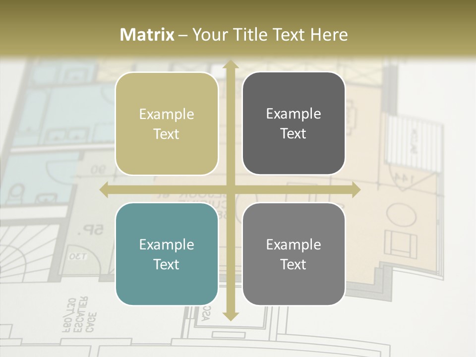 Real Engineering Blueprint PowerPoint Template