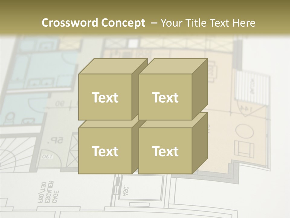 Real Engineering Blueprint PowerPoint Template