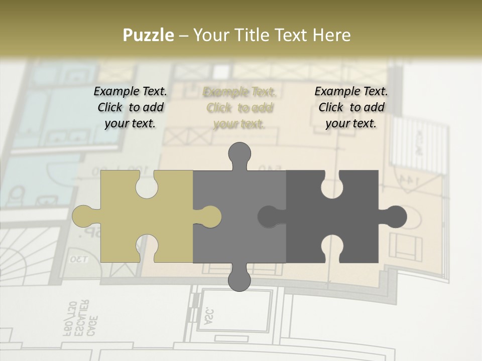 Real Engineering Blueprint PowerPoint Template