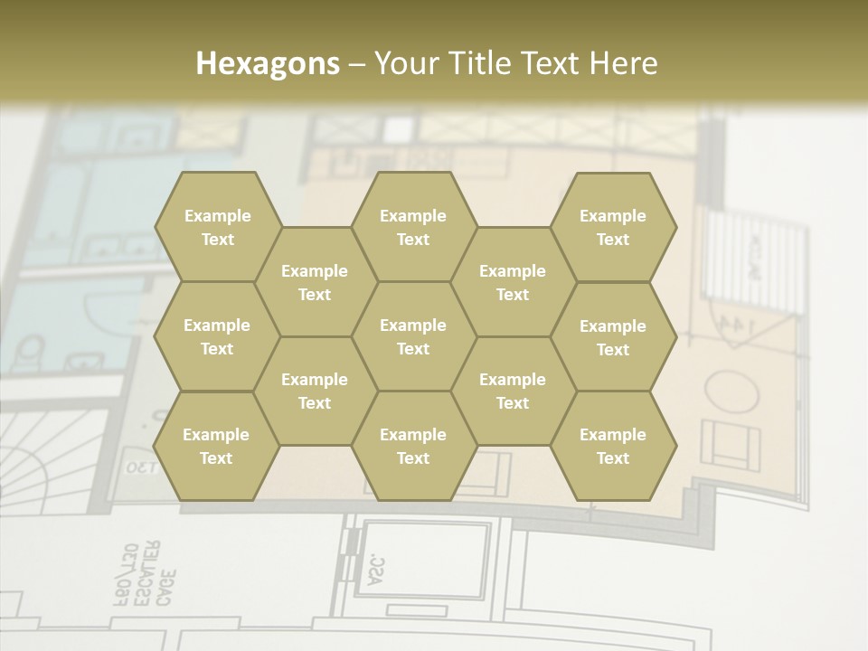 Real Engineering Blueprint PowerPoint Template