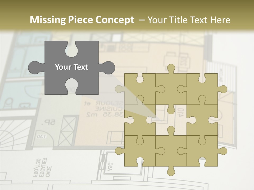 Real Engineering Blueprint PowerPoint Template