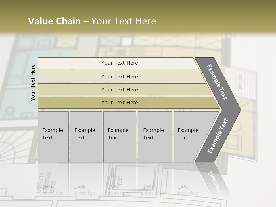 Real Engineering Blueprint PowerPoint Template