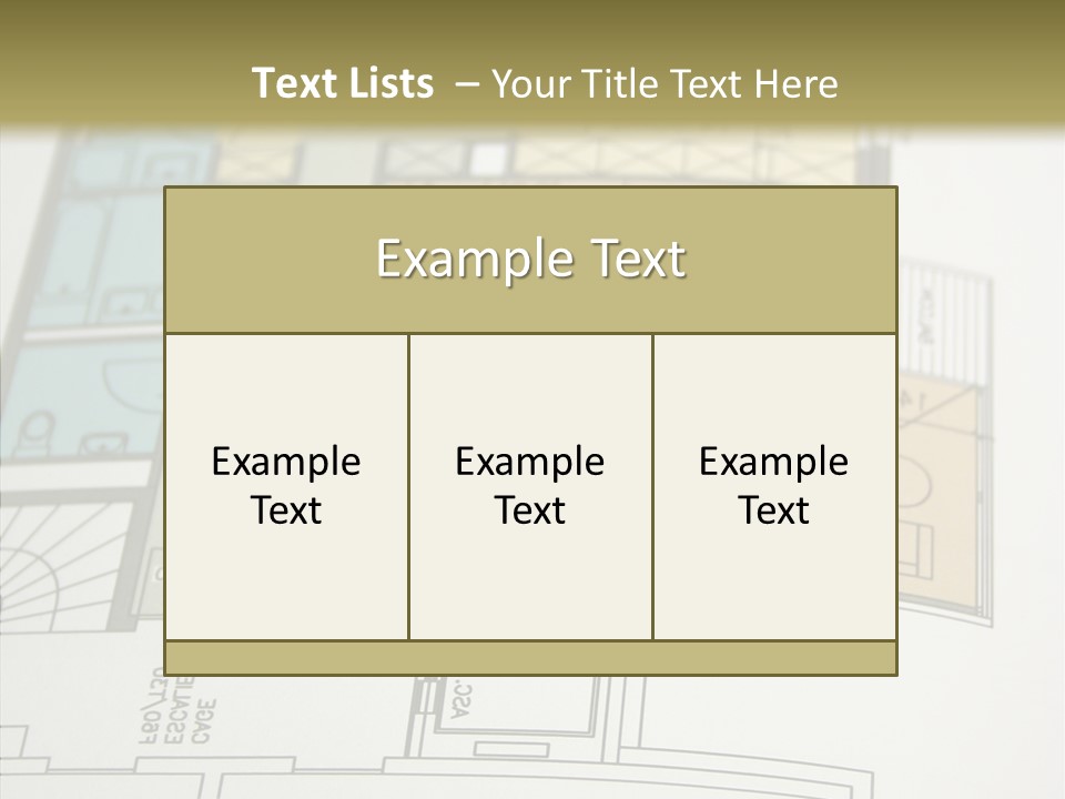 Real Engineering Blueprint PowerPoint Template