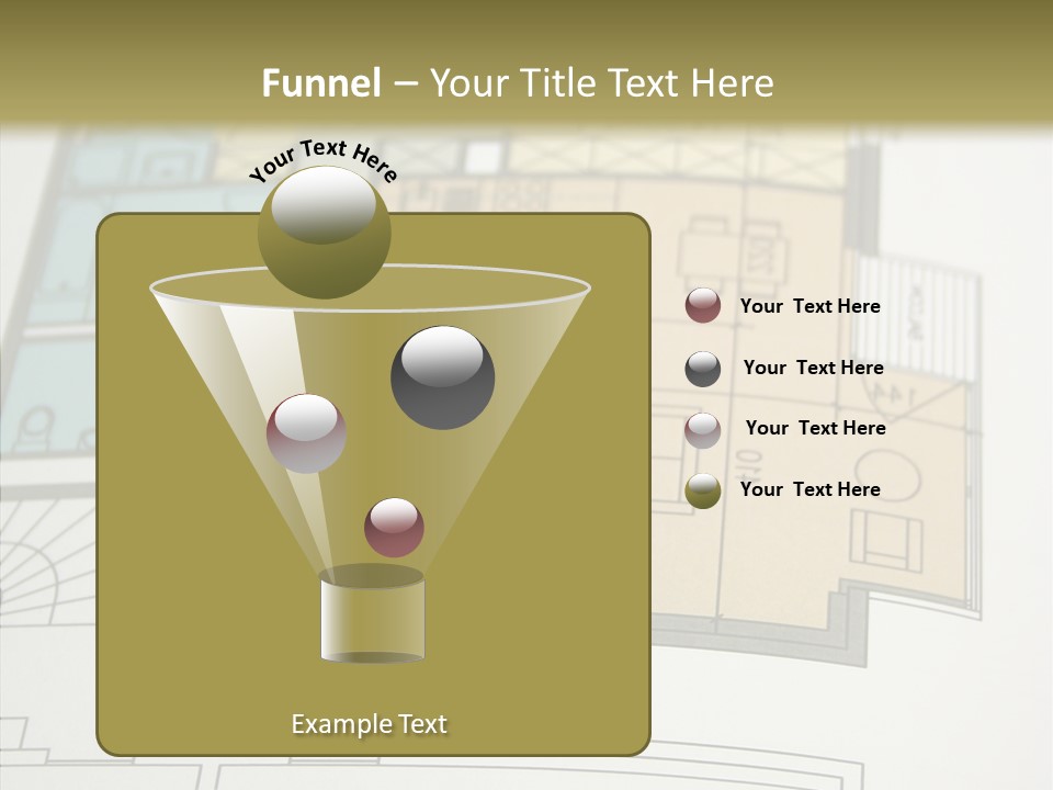 Real Engineering Blueprint PowerPoint Template