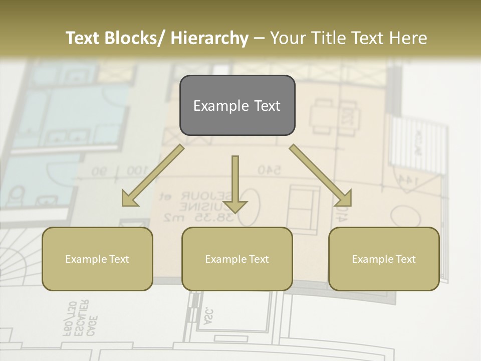 Real Engineering Blueprint PowerPoint Template