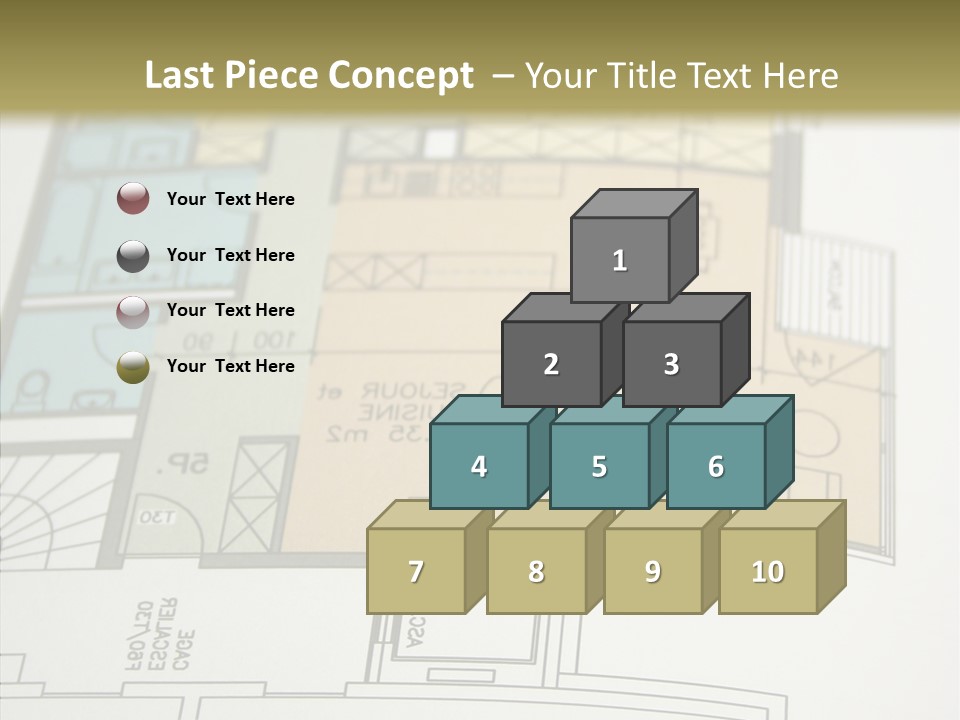 Real Engineering Blueprint PowerPoint Template