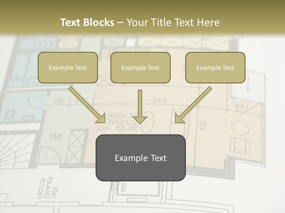 Real Engineering Blueprint PowerPoint Template