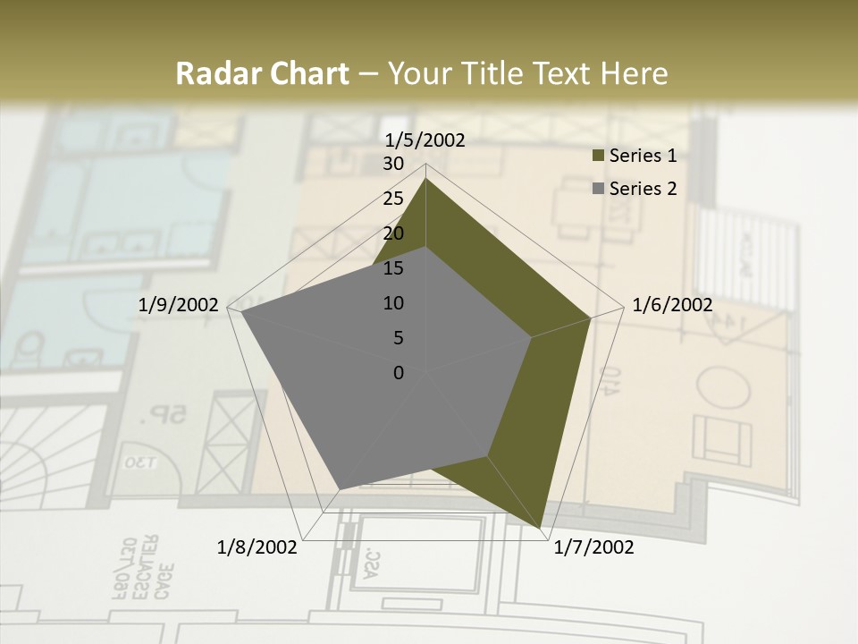 Real Engineering Blueprint PowerPoint Template