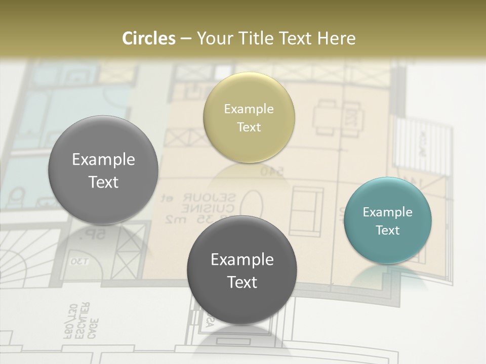 Real Engineering Blueprint PowerPoint Template