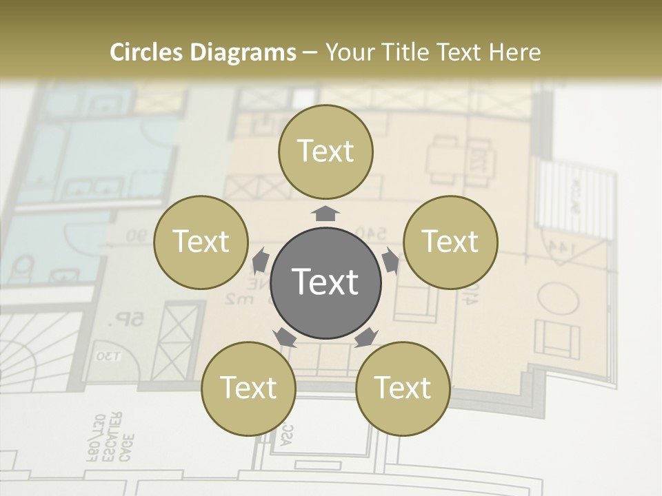 Real Engineering Blueprint PowerPoint Template