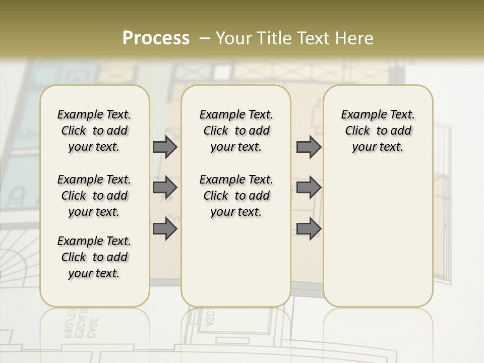 Real Engineering Blueprint PowerPoint Template