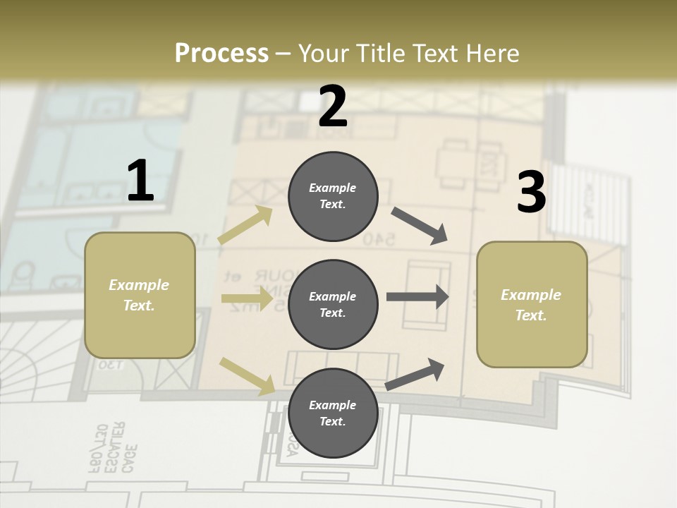 Real Engineering Blueprint PowerPoint Template