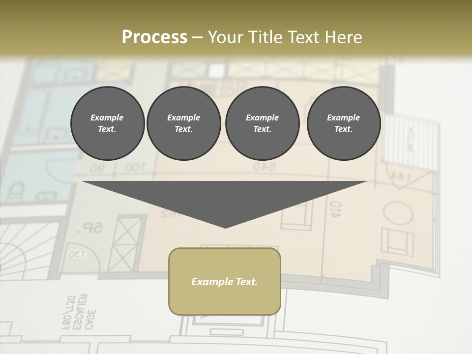 Real Engineering Blueprint PowerPoint Template