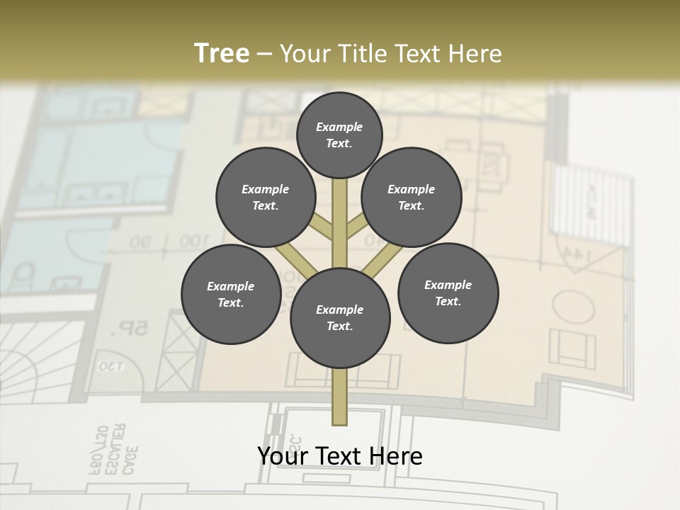 Real Engineering Blueprint PowerPoint Template