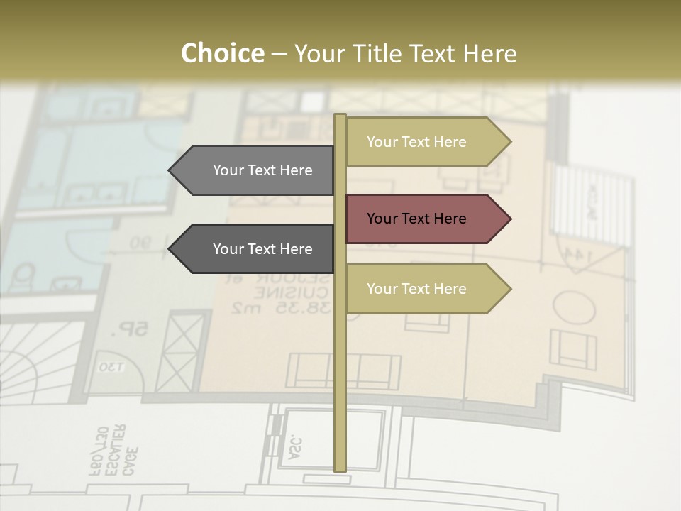 Real Engineering Blueprint PowerPoint Template