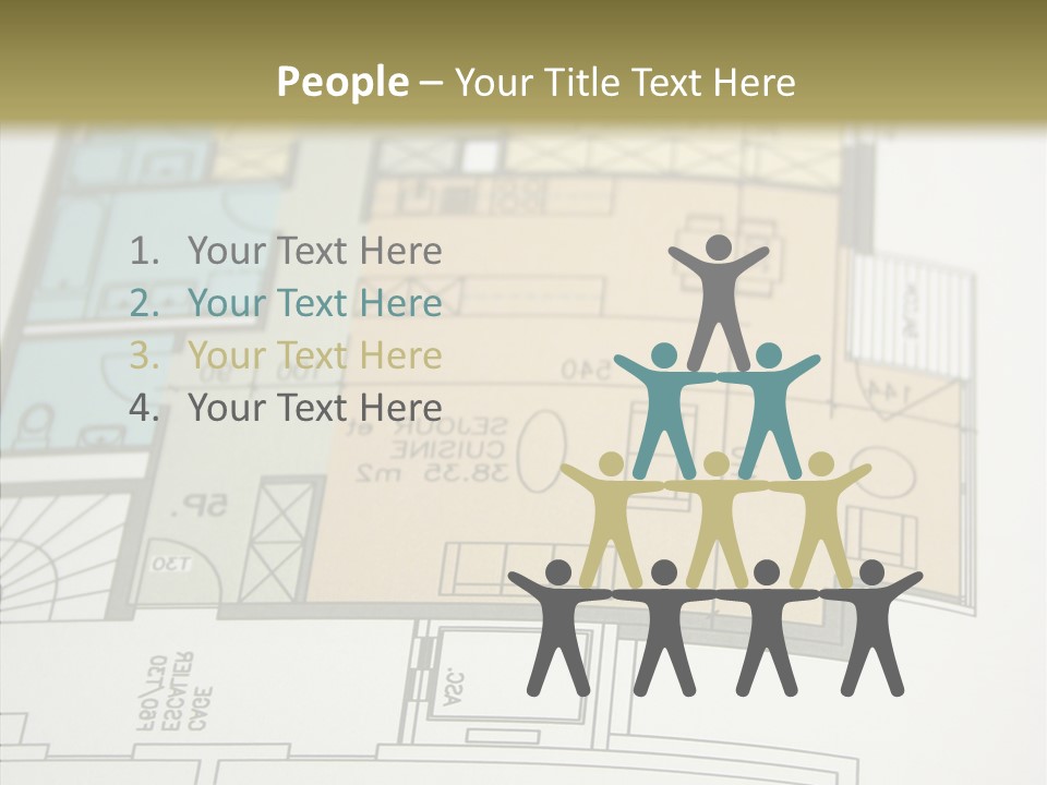 Real Engineering Blueprint PowerPoint Template