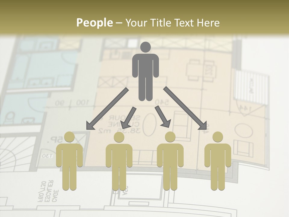 Real Engineering Blueprint PowerPoint Template