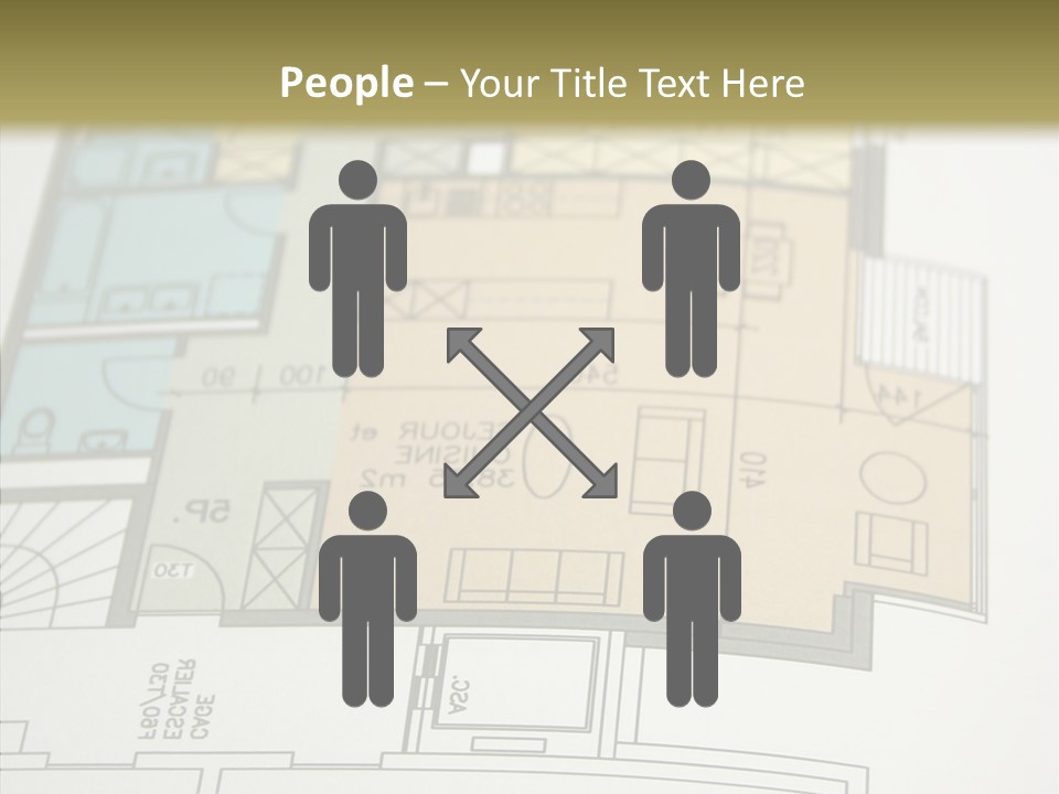 Real Engineering Blueprint PowerPoint Template