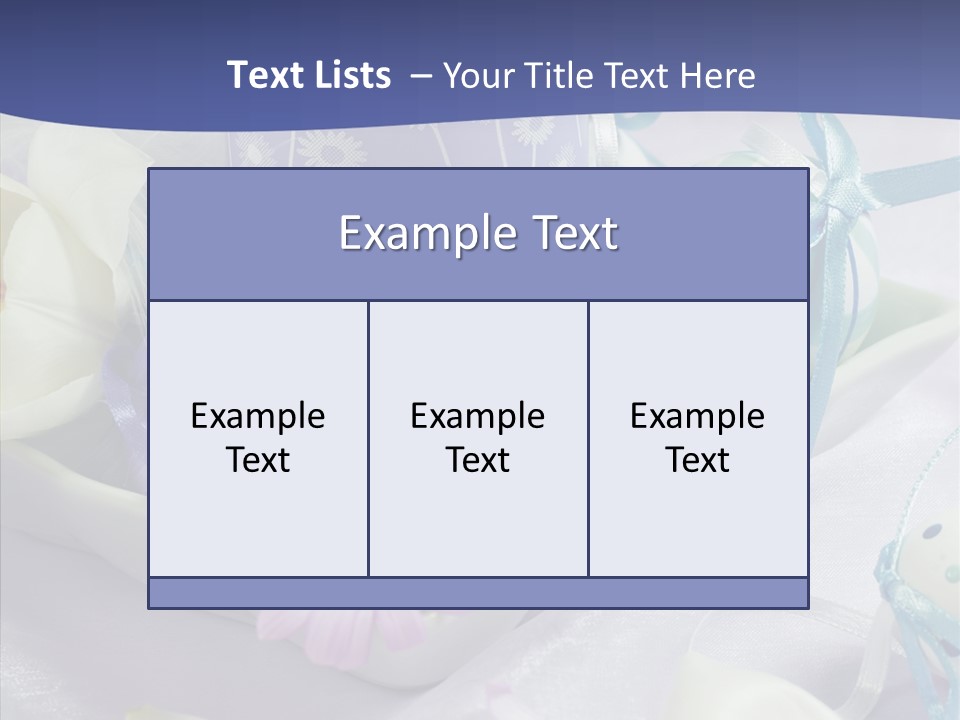 Event Detail Decoration PowerPoint Template