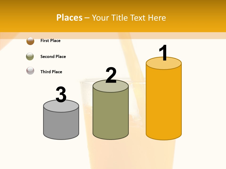 Vitamin Freshness Food PowerPoint Template