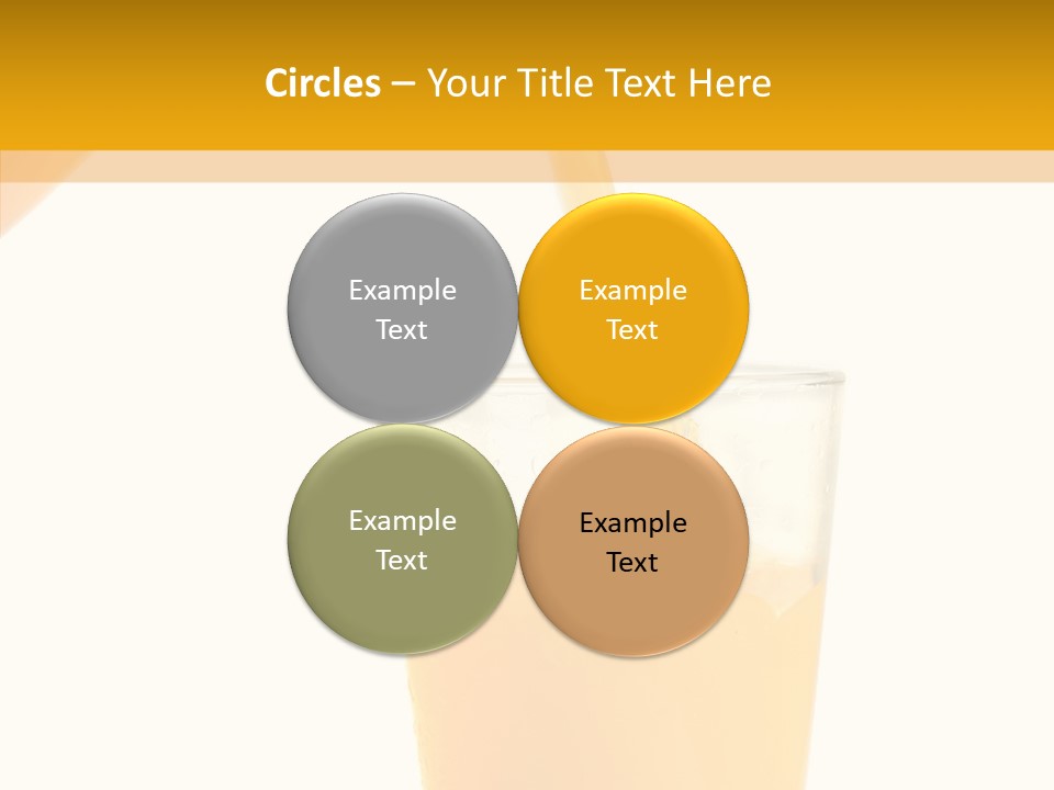 Vitamin Freshness Food PowerPoint Template