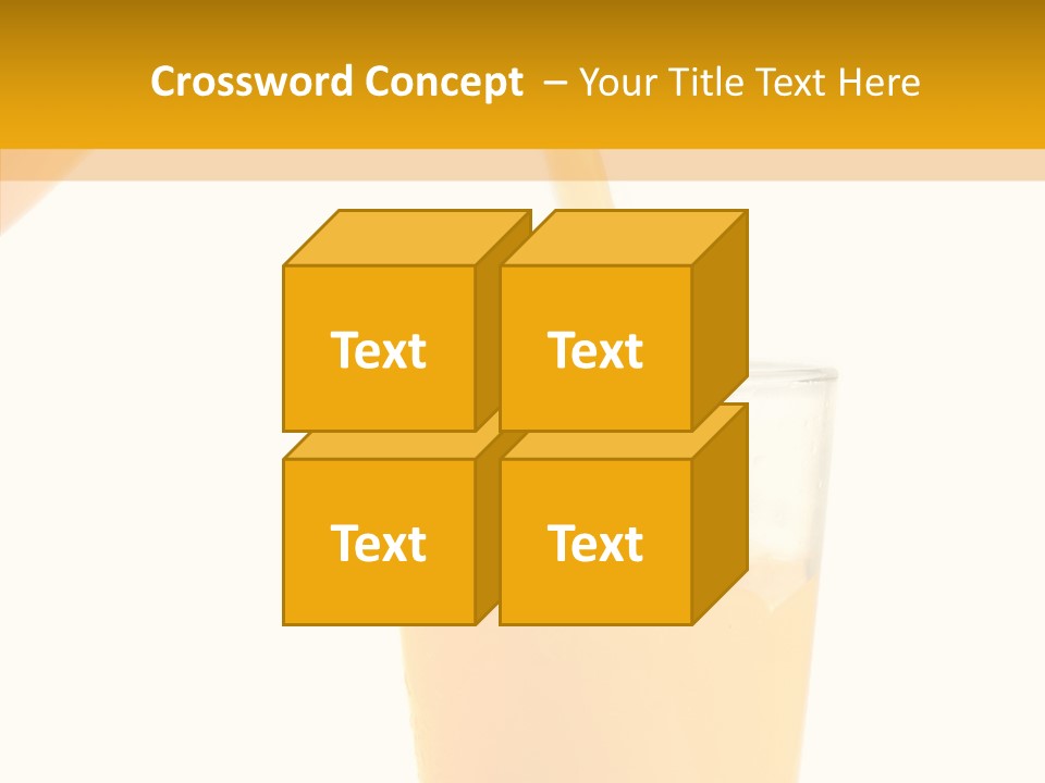 Vitamin Freshness Food PowerPoint Template