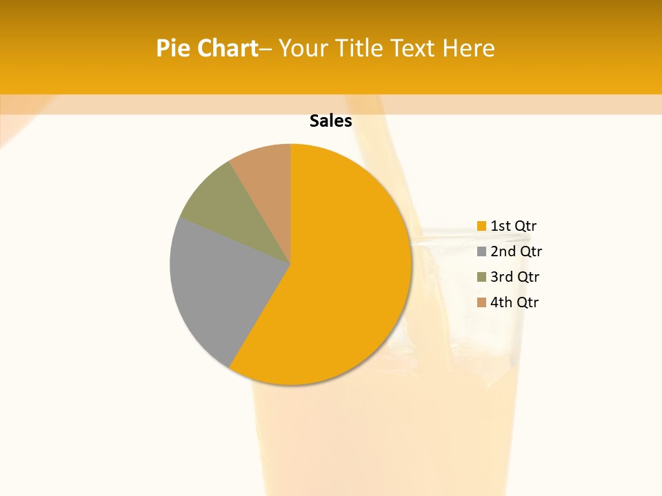 Vitamin Freshness Food PowerPoint Template