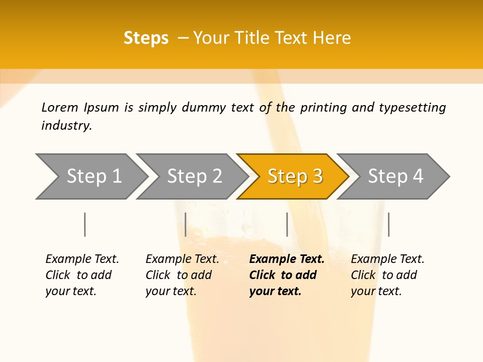 Vitamin Freshness Food PowerPoint Template