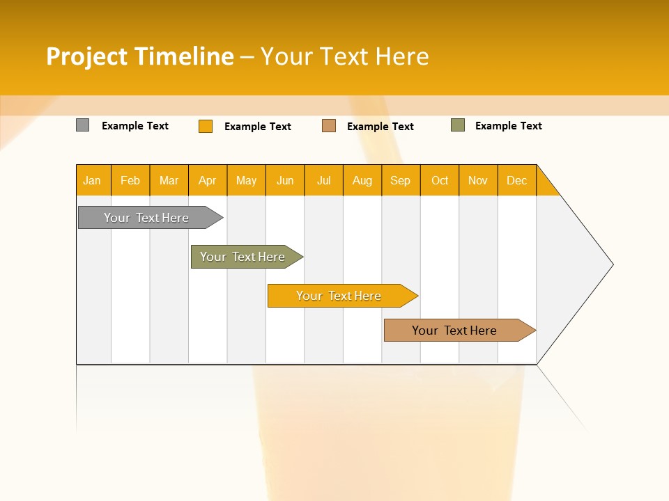 Vitamin Freshness Food PowerPoint Template
