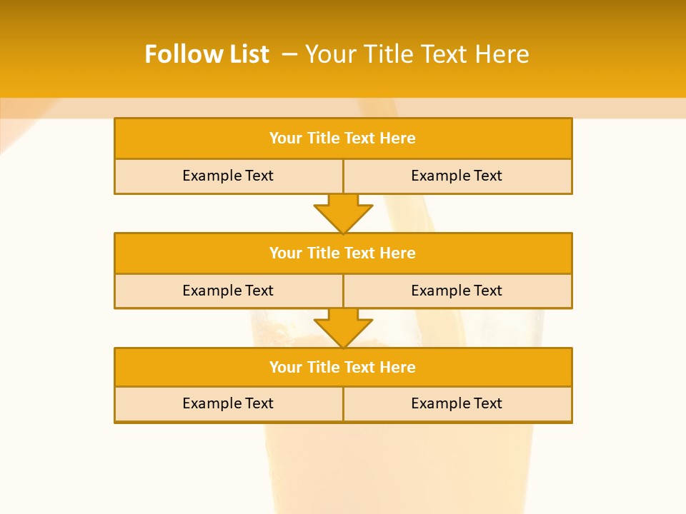 Vitamin Freshness Food PowerPoint Template