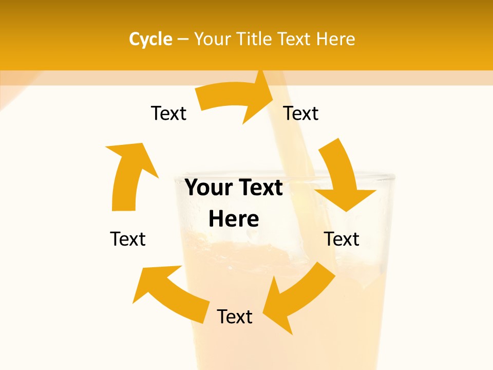 Vitamin Freshness Food PowerPoint Template