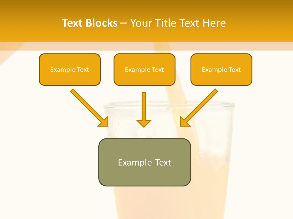 Vitamin Freshness Food PowerPoint Template
