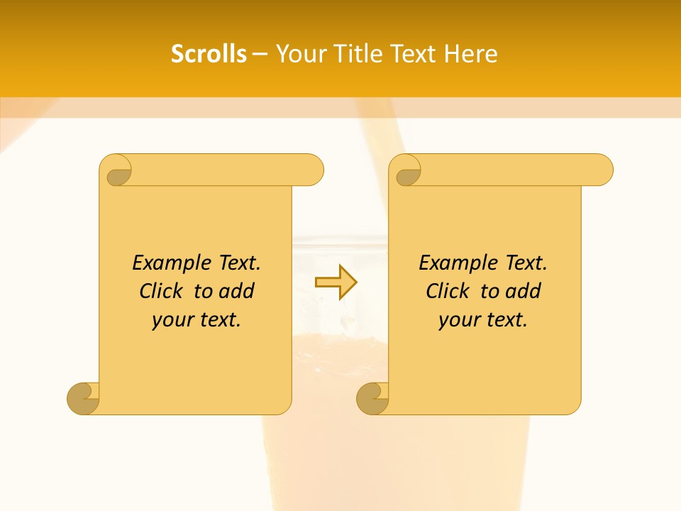 Vitamin Freshness Food PowerPoint Template