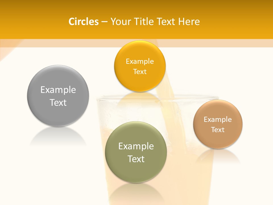 Vitamin Freshness Food PowerPoint Template