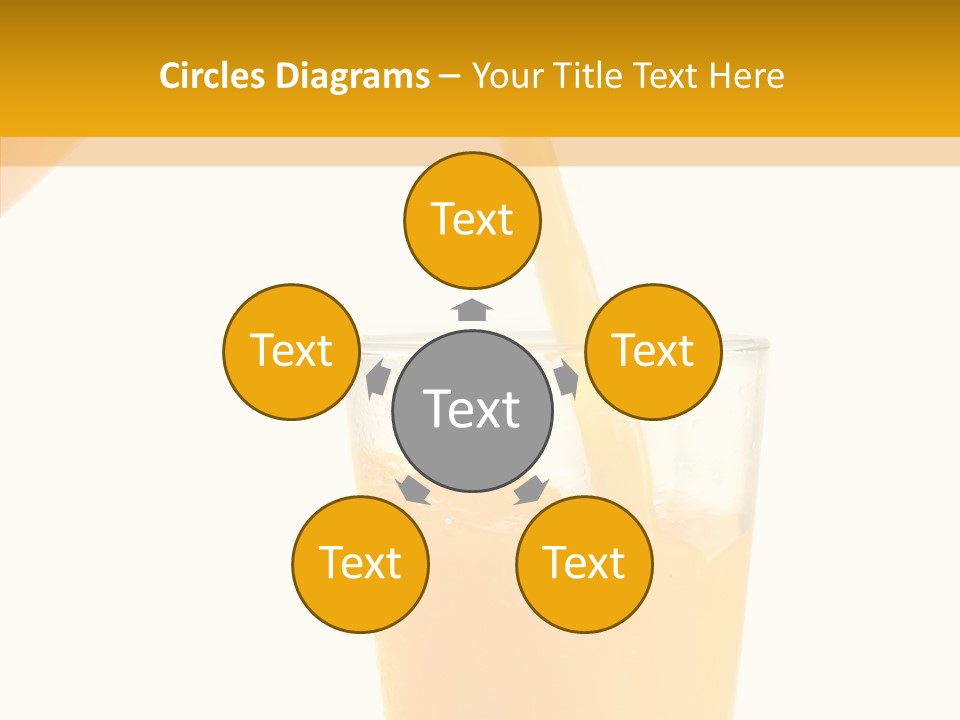 Vitamin Freshness Food PowerPoint Template
