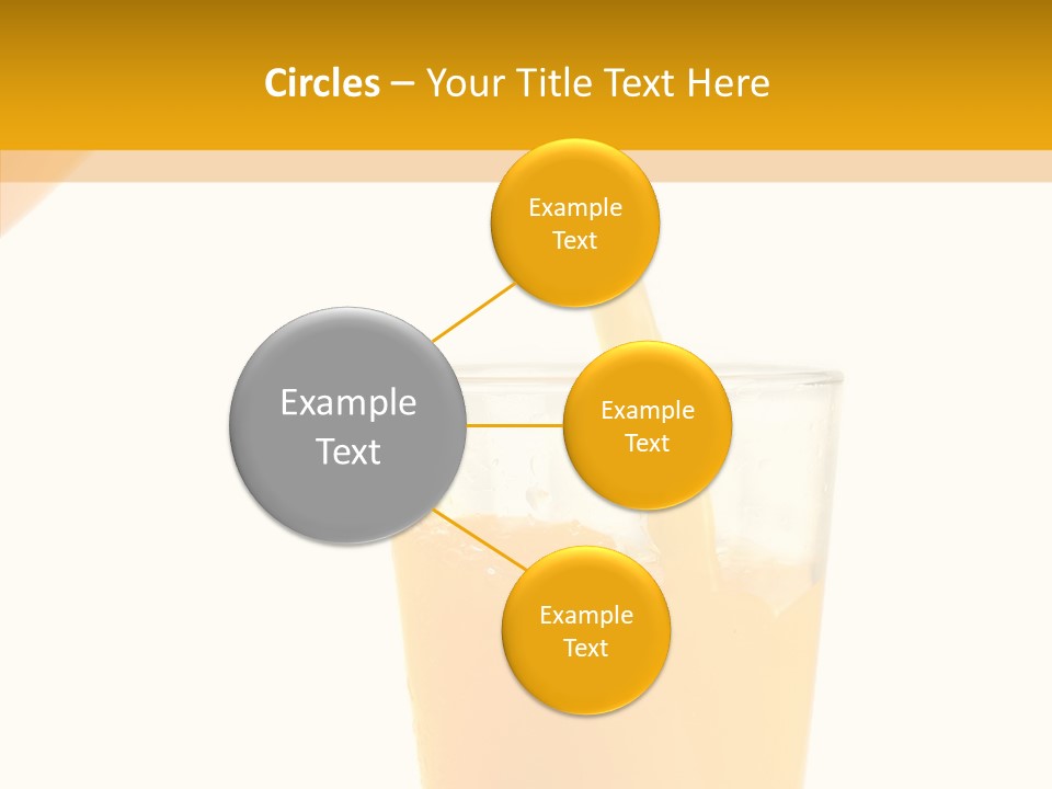 Vitamin Freshness Food PowerPoint Template