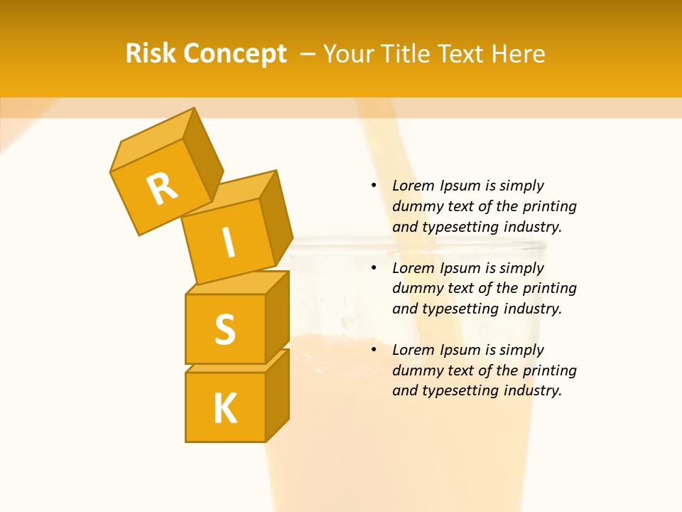 Vitamin Freshness Food PowerPoint Template