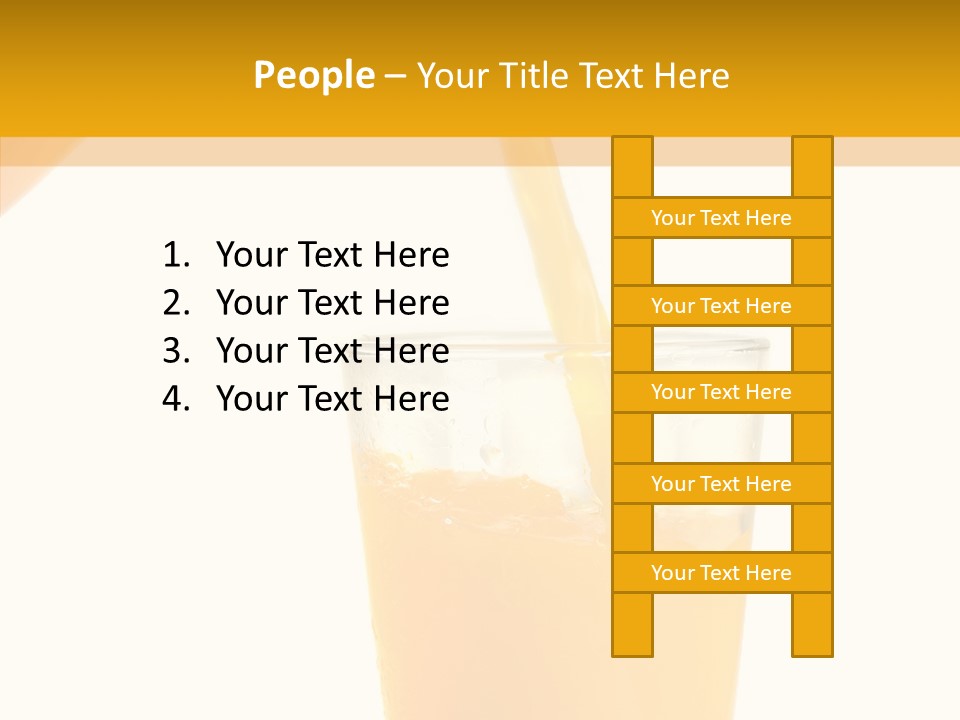 Vitamin Freshness Food PowerPoint Template