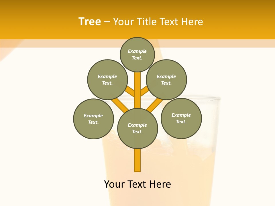 Vitamin Freshness Food PowerPoint Template